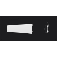 Плинтус напольный из дюрополимера DD723 Decor-Dizayn