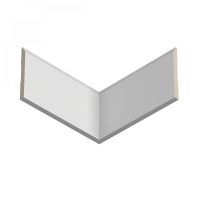 Плинтус напольный из ЛДФ Ultrawood  Base 0008 (2440 x 134 x 12 мм.)