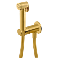 Гигиенический душ со смесителем Remer X Style N64WBG, золото брашированное N64WBG