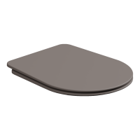 Крышка с сиденьем для подвесного унитаза с микролифтом GSG Ceramic Design Hit! HICOPRSLTICR029, Tortora Matt HICOPRSLTICR029