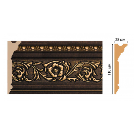 Карниз потолочный  D225-56ДМ