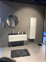 Зеркало ORKA Agora 75 белый матовый