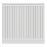 Панель из ЛДФ Ultrawood  Wain 0001 (813 х 181 х 6) (6 шт/упак)