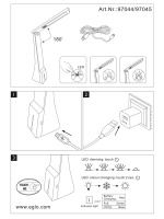 Настольная лампа LA SECA 97044