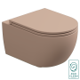 Чаша подвесного унитаза со смывом Eco Clean (торнадо) GSG Ceramic Design Like LKWCSOEC032, Cipria Matt LKWCSOEC032