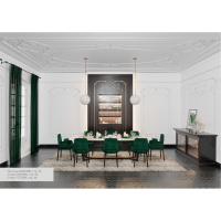 Розетка RODECOR 87104br потолочная из полимерного гипса - Готовое решение Rodecor из элементов