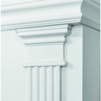 Декоративный элемент верхний из ЛДФ Ultrawood  D 3011N (112x89x30)