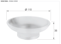 Мыльница без опоры Remer SQ ACGL10SU ACGL10SU