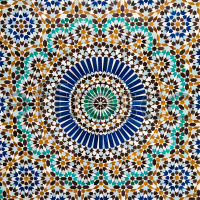 Фреска,  Орнамент с кругом ,  арт. ID135643