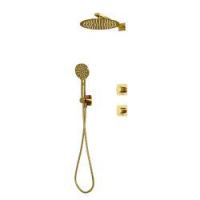 A7651.303.183.208.280.197.348 Встраиваемый комплект для душа с верхней душевой насадкой и лейкой