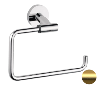 Полотенцедержатель Remer Guest GS44BG, золото брашированное GS44BG
