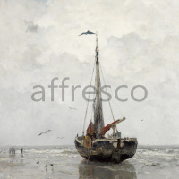 Картина: Jacob Maris, Fishing boat