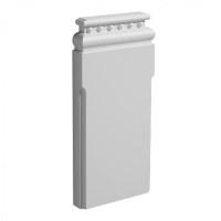 База (основание) пилястры 1.23.600 из полиуретана Европласт - Декоративные пилястры