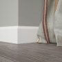 Плинтус напольный из ЛДФ Ultrawood  Base 0001 (2440 x 83 x 12 мм.)