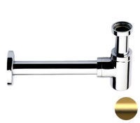 Сифон 1”1/4 Remer 958BBG, золото брашированное 958BBG