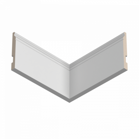 Плинтус напольный из ЛДФ Ultrawood арт. Base 5763 (2000 x 133 x 15 мм.)