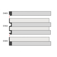 Декоративная панель DECOMASTER D302-1629G ДМ (122*21*2900мм)