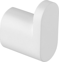 Крючок Remer Lounge LN50BO, белый матовый LN50BO