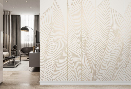 Арт. L539-COL24-GOLD | Панно Lines