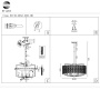 Люстра подвесная ST Luce  MIRA SL1632.203.06