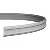 Молдинг гибкий из полиуретана 1.51.336 Европласт - Декоративный молдинг с рисунком