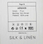 Обои Decaro Wallcoverings Pure Silk&Linen ARS005