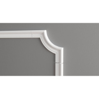 Декоративный уголок из дюрополимера C1-DD608 Decor-Dizayn - угловой элемент (комплект 4 шт.)