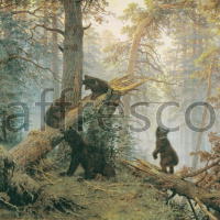 Картина: Shishkin Ivan, Morning in a Pine Forest