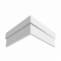 Наличник из ЛДФ Ultrawood  N 0009 (2440 х 75 х 15)