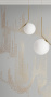 Арт. L527-COL32-GOLD | Панно Lines