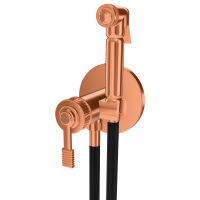 Гигиенический душ со смесителем Remer Atelier AL65ZRP, медь брашированная AL65ZRP