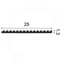 WX205F - Гибкая декоративная панель Track Orac Decor из дюрополимера