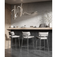 Акустическая стеновая панель, черный войлок, 2750х600х19мм, рейки МДФ дуб Графит