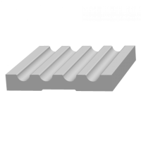 Наличник из ЛДФ Ultrawood  N 0003 (2440 х 83 х 12)