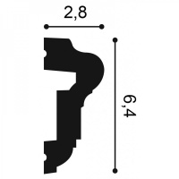 P6020 Молдинг Orac Decor из полиуретана - Молдинг декоративный с рисунком
