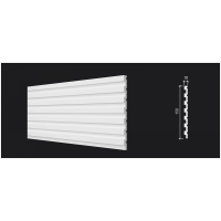 Стеновая панель из дюрополимера DD931 Decor-Dizayn - 3D панель