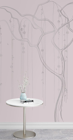Арт. L533-COL25-SILVER | Панно Lines