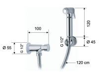 Кран порционный гигиенический Remer Tempor 332TEL 332TEL