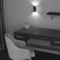 Бра Maytoni FOCUS S 220-240V 10W IP20 C068WL-02B