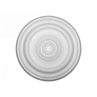 Розетка потолочная с рисунком  1.56.050 из полиуретана Европласт - Орнаментальная розетка
