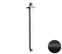 Кронштейн потолочный для верхнего душа 30 см Remer 347S30NO, черный матовый 347S30NO