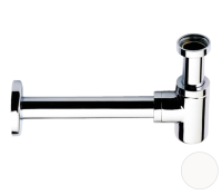 Сифон 1”1/4 Remer 958BBO, белый матовый 958BBO