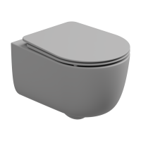 Чаша подвесного унитаза со смывом Smart Clean GSG Ceramic Design Hit! HIWCSO033, Perla Matt HIWCSO033