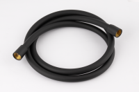 Шланг для душа ПВХ 150 см Remer 332CN2G150NO, черный матовый 332CN2G150NO
