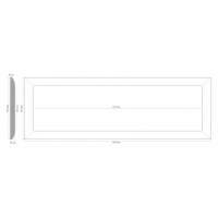 Стеновая панель из ЛДФ, UW 020  (200 х 600 х 16мм.) - Ultrawood 