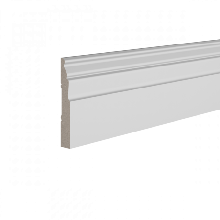 Плинтус напольный из ЛДФ Ultrawood арт. Base 0022 i (2000 x 80 x 12 мм.)