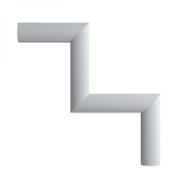 Угловой элемент 1.52.816 из полиуретана Европласт