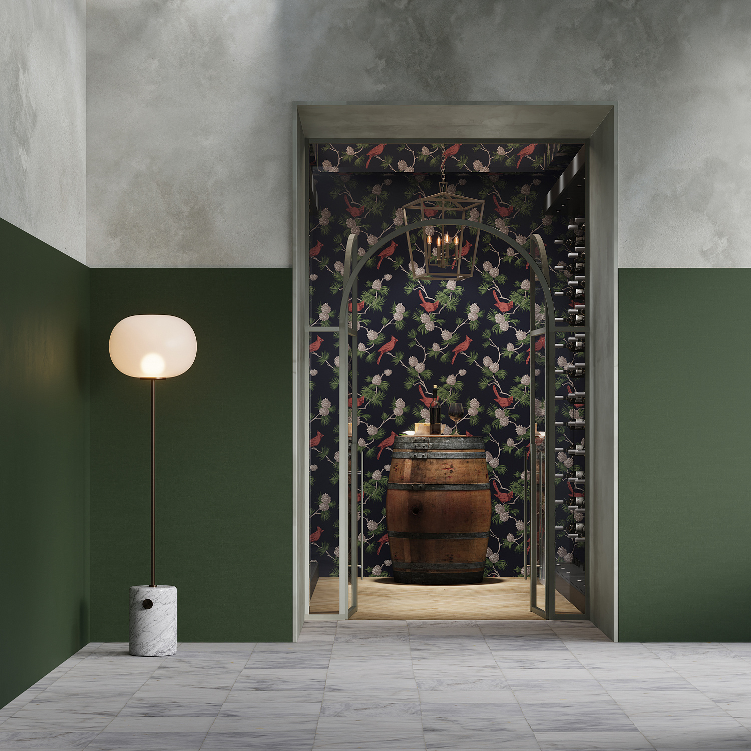 Новинка в ассортименте: флизелиновые обои и панно Loymina «Шервуд»