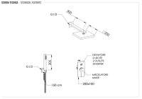 Комплект: Душевая система Remer Absolute AU09S02SD20 AU09S02SD20