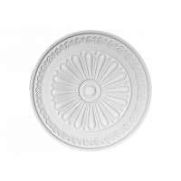 Розетка потолочная с рисунком  1.56.037 из полиуретана Европласт - Орнаментальная розетка